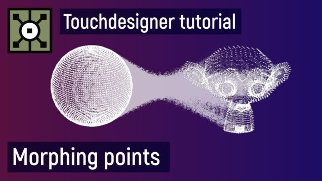 Morphing between objects – Instancing (Touchdesigner tutorial)