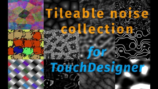 Tileable noise collection for TouchDesigner