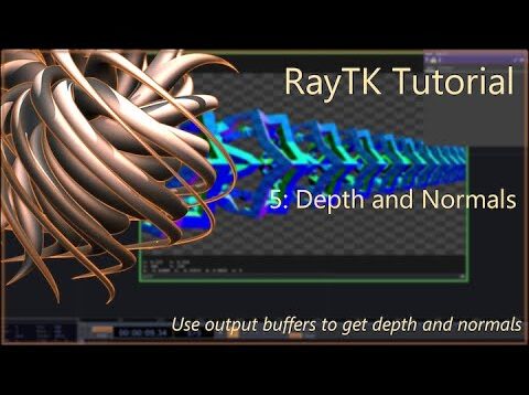 RayTK Tutorial 5: Depth and Normals