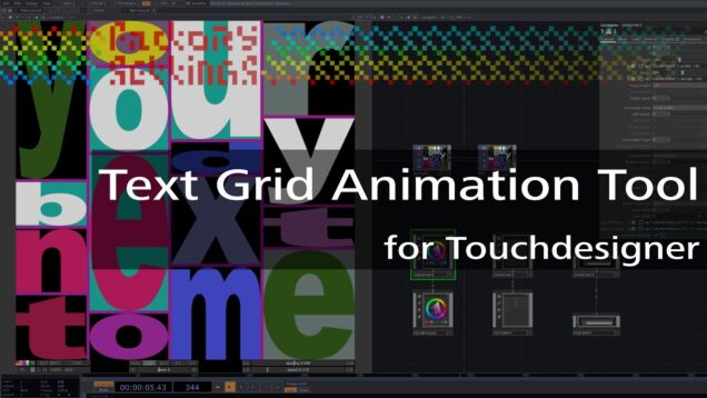 Textgrid Animation Tool for Touchdesigner beta 0.9.4 release