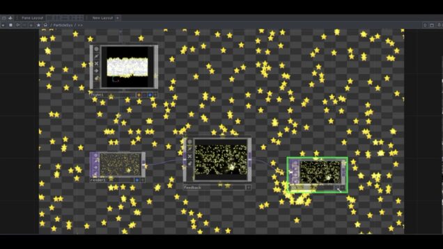 TouchDesigner tutorial – Forces & Particle system  – Part 1