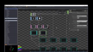 Touchdesigner – Experiments with Forces and Flex Simulations