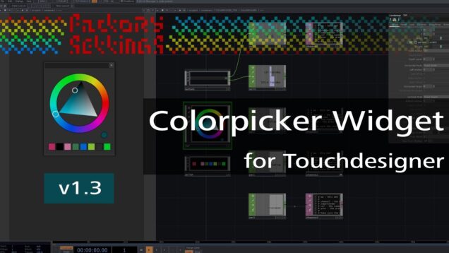 Colorpicker Widget for Touchdesigner: v1.3