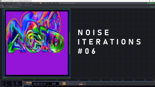 Noise iterations #6- Touchdesigner tutorial