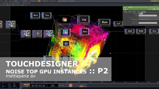NOISE TOP GPU INSTANCES – Touchdesigner | P2
