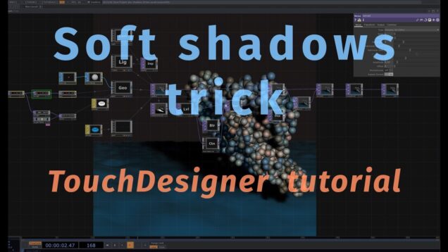 Soft shadows trick for TouchDesigner