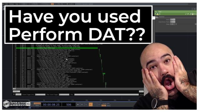 Have you used Perform DAT? – TouchDesigner Tutorial