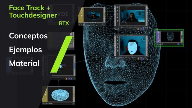 FaceTrack + Touchdesigner (RTX Nvidia’s Face Tracking AR SDK)