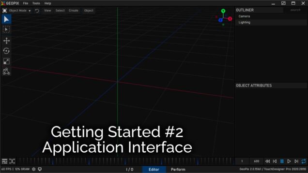 GeoPix V2 – Getting Started #2 – Application Interface