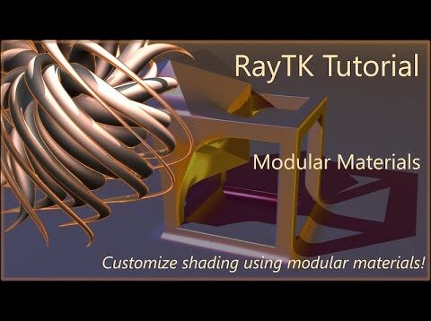 RayTK Tutorial: Materials