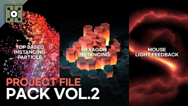 Touchdesigner Project File Pack Vol.2 Free download