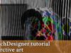 TouchDesigner tutorial[Interactive art]インタラクティブアート