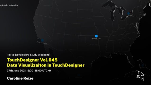 TouchDesigner Vol.045 Data Visualization in TouchDesigner【Sneak Peak】