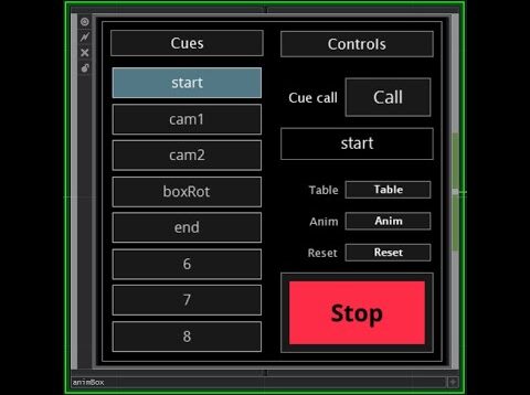 animBox – Simple Cue System for animationCOMP in TouchDesigner