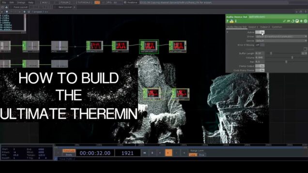 How to build the ultimate Theremin using Kinect and TouchDesigner