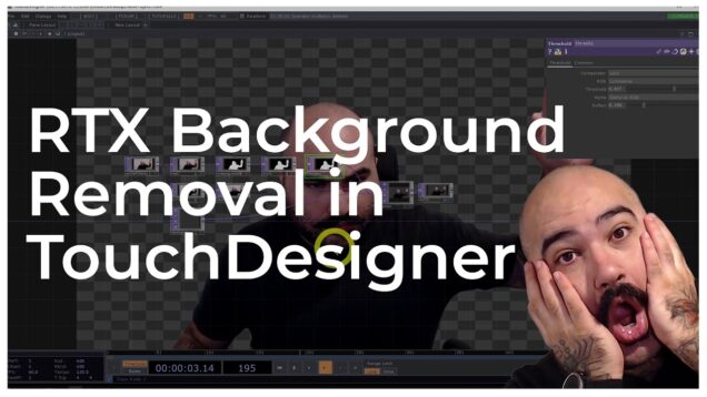 RTX Background Removal in TouchDesigner – Tutorial