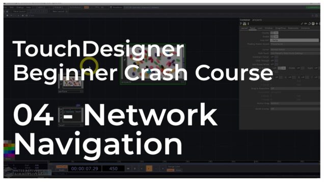 04 – Network Navigation – TouchDesigner Beginner Crash Course