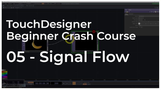 05 – Signal Flow – TouchDesigner Beginner Crash Course