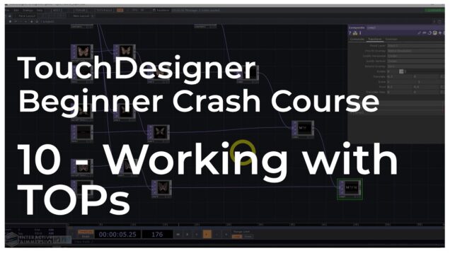 10 – Working with TOPs – TouchDesigner Beginner Crash Course