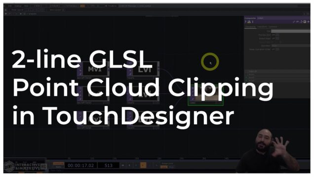 2-Line GLSL Point Cloud Clipping in TouchDesigner – Tutorial
