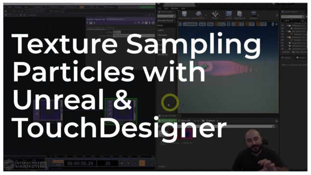 Texture Sampling with Niagara Particles in Unreal & TouchDesigner – Tutorial