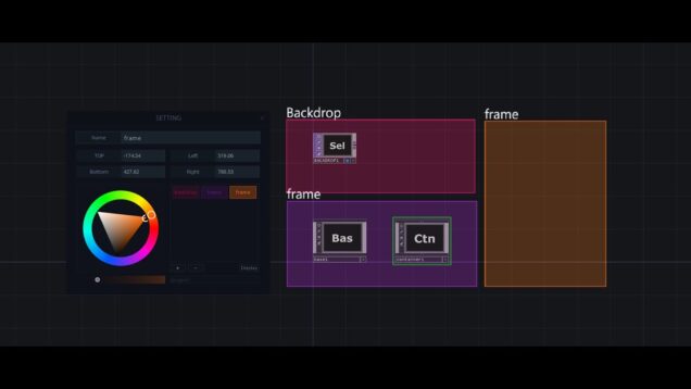 Touchdesigner Backdrop Component