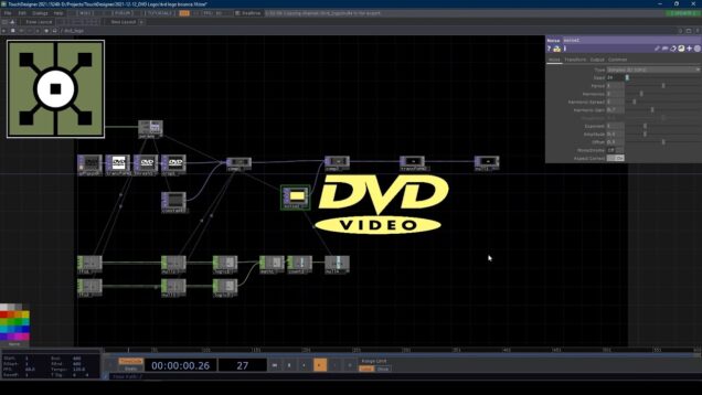 Touchdesigner Tutorial // Recreating the bouncing DVD Logo Screensaver