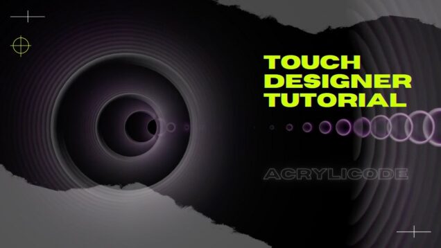 TouchDesigner Tutorial | Ring Tunnel Animation