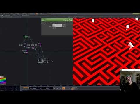 dummy labyrinth in Touchdesigner