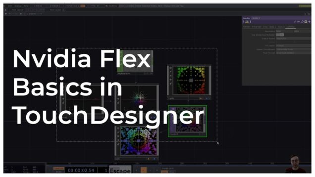 Nvidia Flex Basics in TouchDesigner – Tutorial