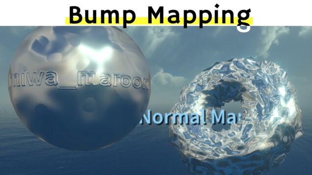 bump mapping – touchdesigner tutorial