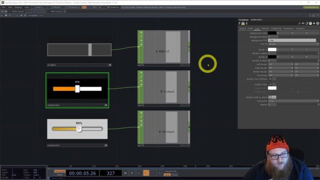 TouchDesigner – UI Basics: How to make a custom slider