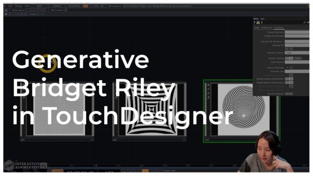 Generative Bridget Riley in TouchDesigner – Tutorial