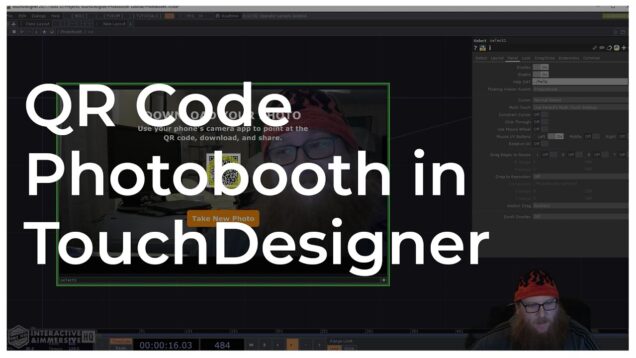 QR Code Photobooth in TouchDesigner – Tutorial