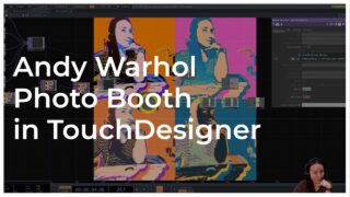 Generative Andy Warhol in TouchDesigner – Tutorial