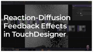 Reaction-Diffusion Feedback Effects in TouchDesigner – Tutorial