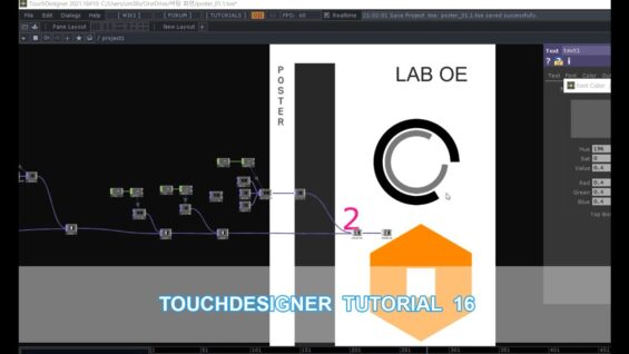 터치디자이너 _ Touchdesigner 활용하기 16