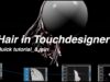 Hair in touchdesigner | TouchDesigner Sop Quick Tutorial