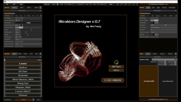 Attraktors Designer for TouchDesigner – Tutorial #1 – The Interface