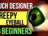 TouchDesigner Beginner Tutorial: CREEPY Eyeball in 7 Minutes