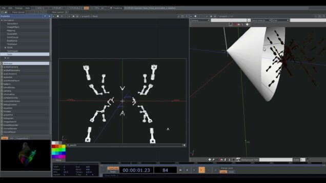Z axis Infinite Movement – TouchDesigner VJing & Content Creation Workflow Real-time by Lzy Lad