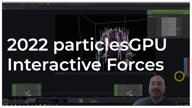 2022 particlesGPU Interactive Forces – Tutorial