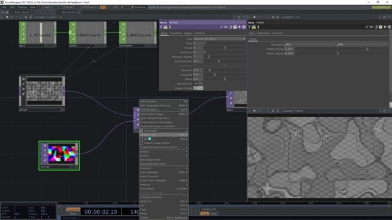 Cellular Noise Scene in TouchDesigner