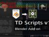TD scripts v1.1: a Blender Add-on for Touchdesigner