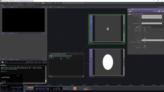 Parameter link from Table DAT in TouchDesigner