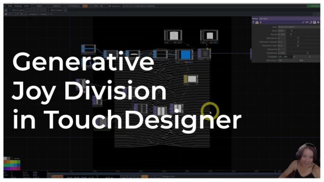 Generative Joy Division Art in TouchDesigner – Tutorial