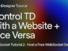 Tutorial 2 – Host a Free WebSocket Server on Heroku. Control TD with a Website using WebSockets