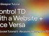Tutorial 5 – Receiving a WebSocket Message in TD. Control TD with a Website using WebSockets