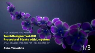 1/3 TouchDesigner Vol.031 Procedural Plants with L-system