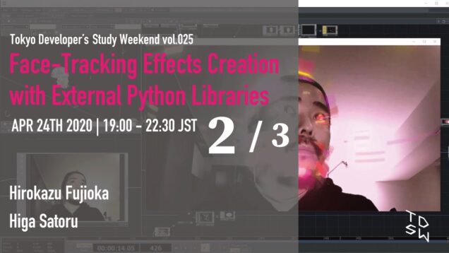 2/3 TouchDesigner Vol.025 Face-Tracking Effects Creation with External Python Libraries